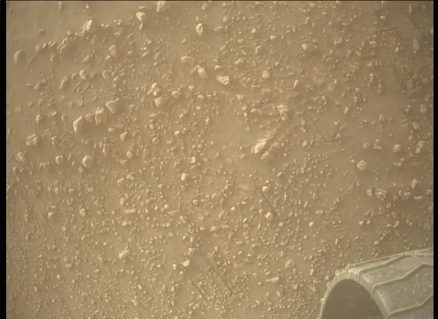 Sol 2593: Mars Descent Imager (MARDI)